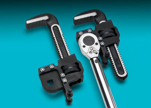 Lowell Pipe Wrench Head Adapter Offers Enhanced Flexibility