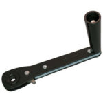Model 101 Crank Handle - Bore Gear w/ Plastic Knob