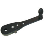 Model 112 Ratcheting Crank Handle - Square Gear w/ Steel Knob