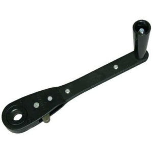 Model 114 Crank Handle - Bore Gear w/ Plastic Knob