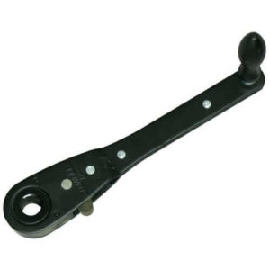Model 114 Crank Handle - Bore Gear w/ Steel Knob