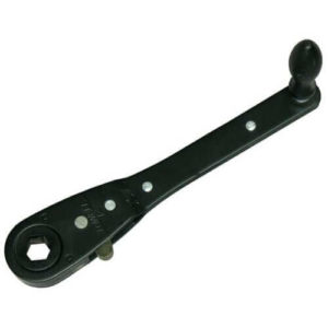 Model 114 Crank Handle - Hex Gear w/ Steel Knob