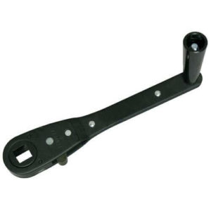 Model 114 Crank Handle - Square Gear w/ Plastic Knob