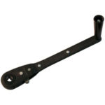 Model 115 Ratcheting Crank Handle - Bore Gear w/ Plastic Knob