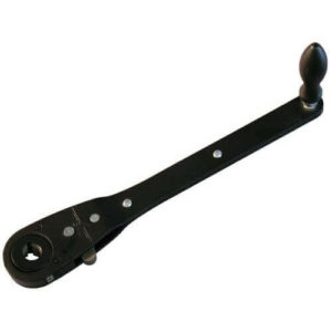 Model 115 Ratcheting Crank Handle - Bore Gear w/ Steel Knob