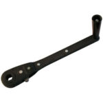 Model 115 Ratcheting Crank Handle - Hex Gear w/ Plastic Knob