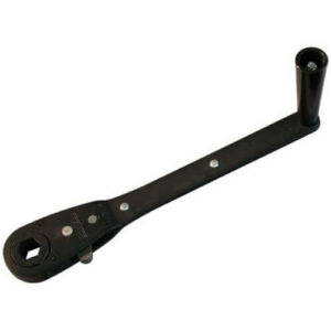 Model 115 Ratcheting Crank Handle - Hex Gear w/ Plastic Knob