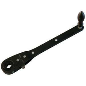 Model 115 Ratcheting Crank Handle - Hex Gear w/ Steel Knob