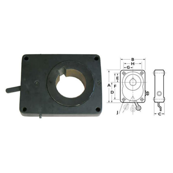 Model 78 Ratchet Clutches with dimensions