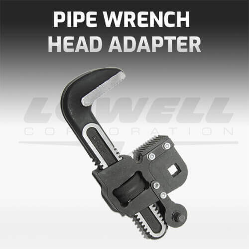 Specialty Pipe Wrench Head Adapter Lowell Corporation