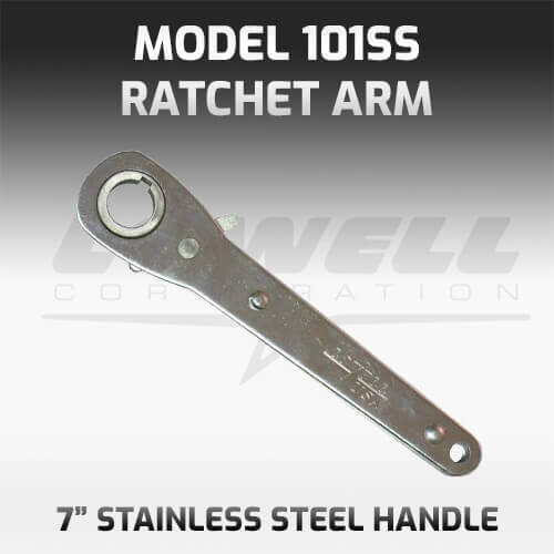 Model 101SS Stainless Steel Ratchet Arms