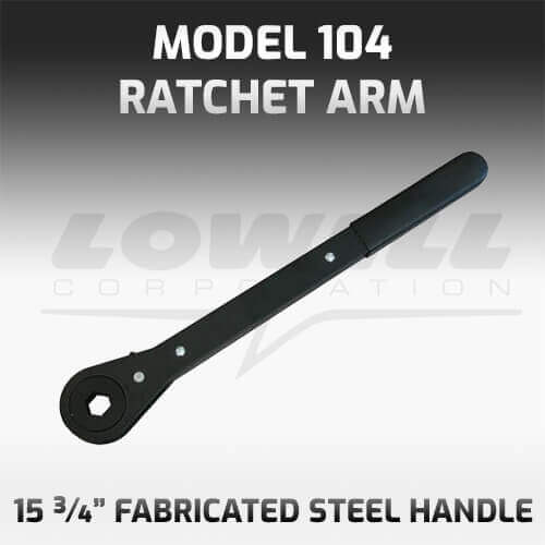 Model 104 Fabricated Steel Ratchet Arm