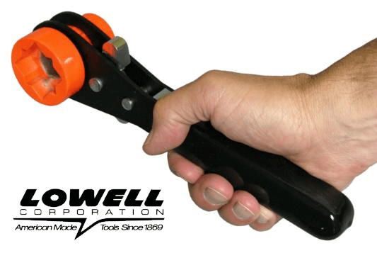Hand Tool Safety - Lowell Triple Square Lineman Wrench Model 101T Mini Triple Square